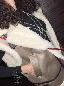 هارنس نگینی ضربدری کد 1045