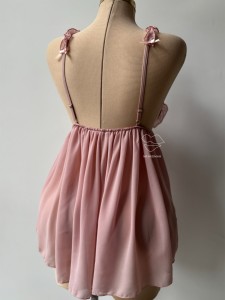 لباس خواب کوتاه صورتی