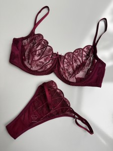 ست توری فنردار گل انار کد 983