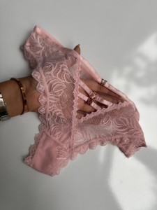 بکلس توری سگک دار صورتی