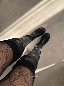 جوراب شلواری زنبوری طرح گوچی کد 28