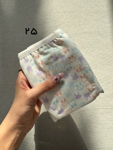 شورت طرح دار راحتی