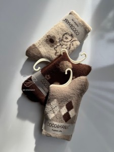 جوراب نیم ساق موهر سنجاب کد 1063