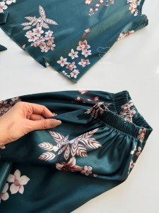 تاپ و شلوار ساتن مجلسی