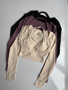 کراپ آستین دار