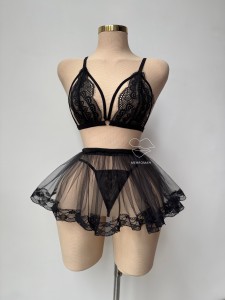 ست فانتزی کاپ مثلثی دامنی کد 1089