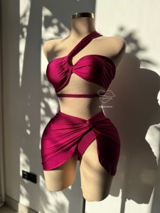 بیکینی سه تکه گره ای کد 1096