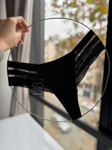 شورت توری مشکی