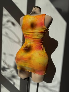 لباس خواب پیراهنی نگینی