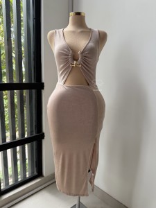 پیراهن حلقه ای سگک دار کد 1431