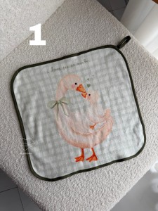 دستمال حوله ای طرح حیوانات کد 1564