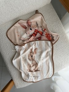 دستمال حوله ای طرح حیوانات کد 1564