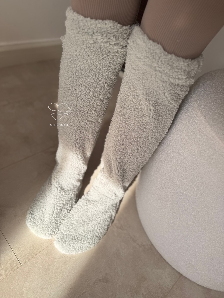 پاپوش تدی پشمی بلند 