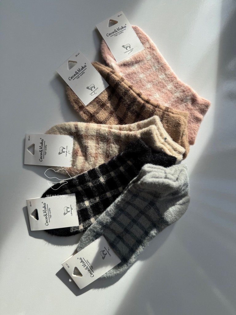 جوراب پشمی زمستانی