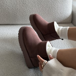 نیم بوت داخل خز شیبابا کد 0160