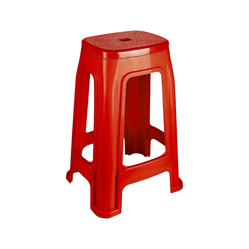 چهارپایه 70 سانت دورنگ بلند مدل 1417 ناصر پلاستیک