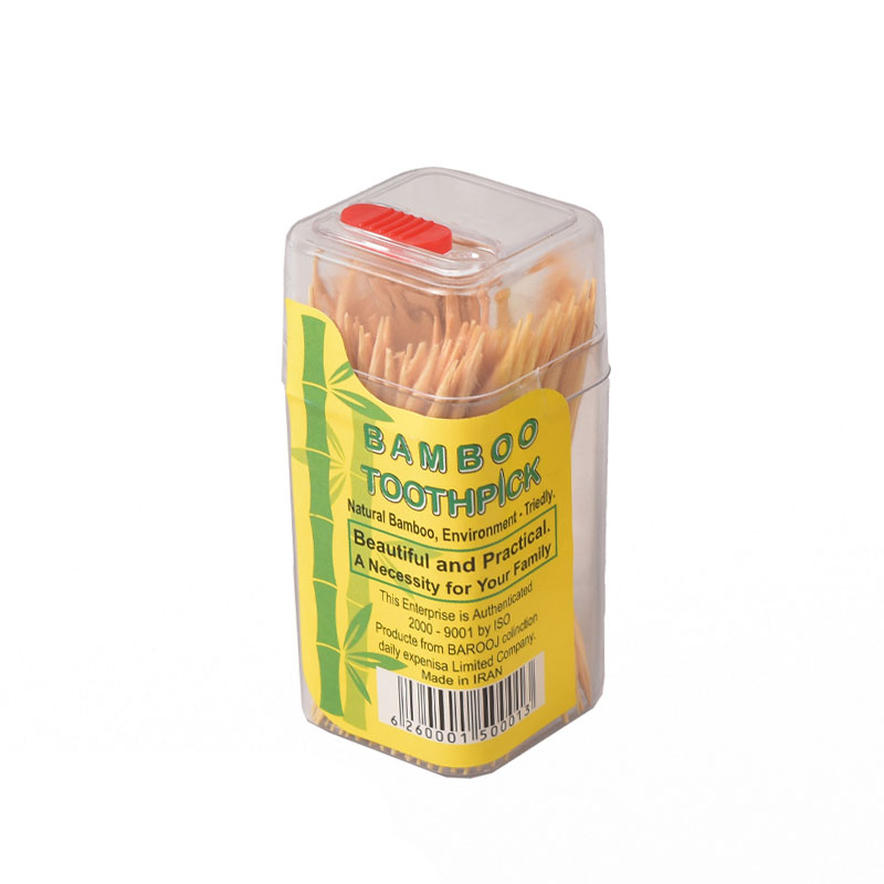 خلال دندان بامبو مربع کوچک