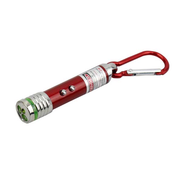 لیزر پوینتر مدل 3 کاره همراه با جا کلیدی