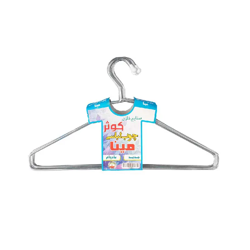 چوب لباسی فلزی ۶ عددی