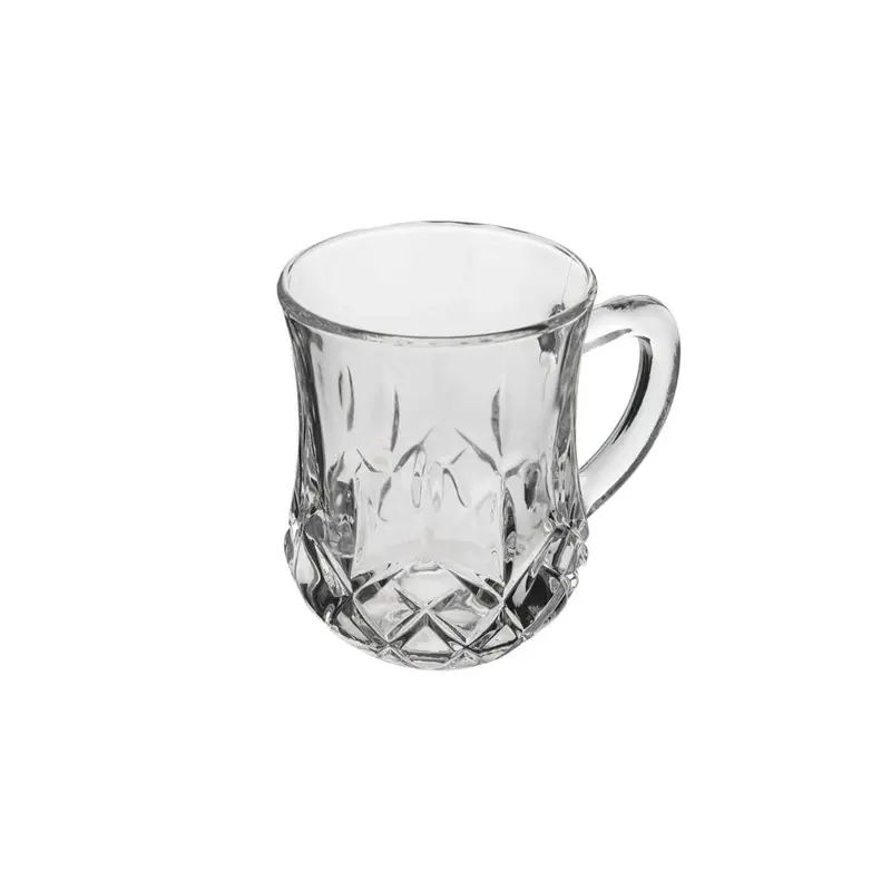 استکان دسته دار نوری تازه مدل لیونا بسته 6 عددی