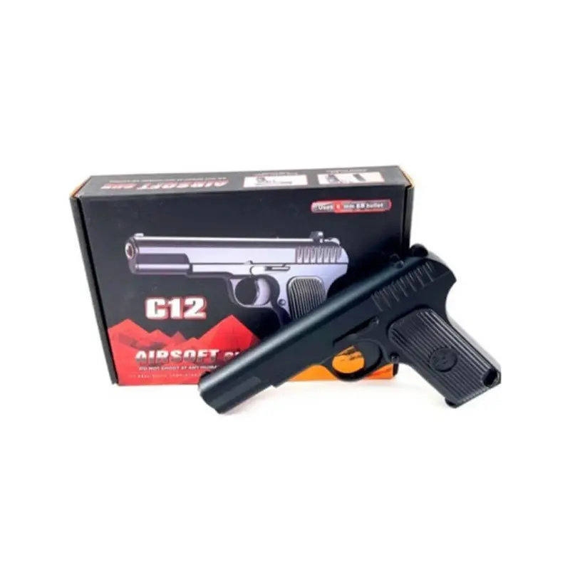 اسباب بازی کلت فلزی C12 ویرا تویز تفنگ ساچمه‌ ای ایرانی