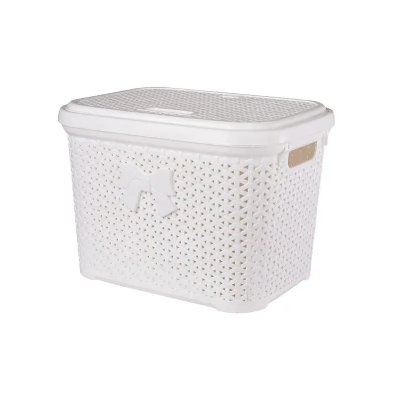 سبد لباس دربدار کوچک لایف بازن