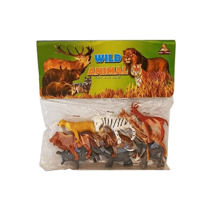 فیگور حیوانات وحشی نیکی تویز 9 عددی