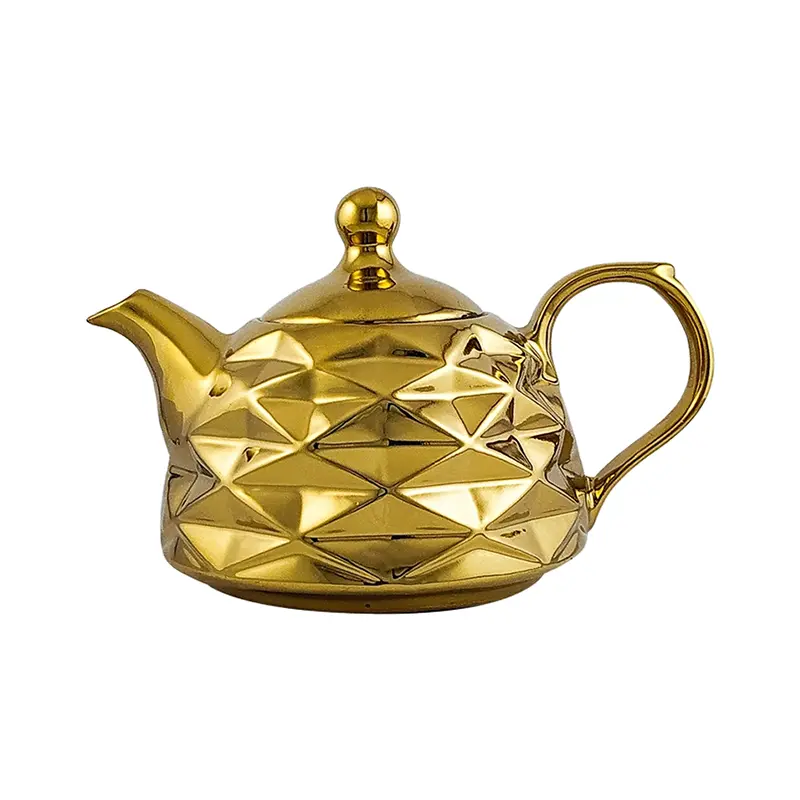 قوری شطرنجی طلایی سحر