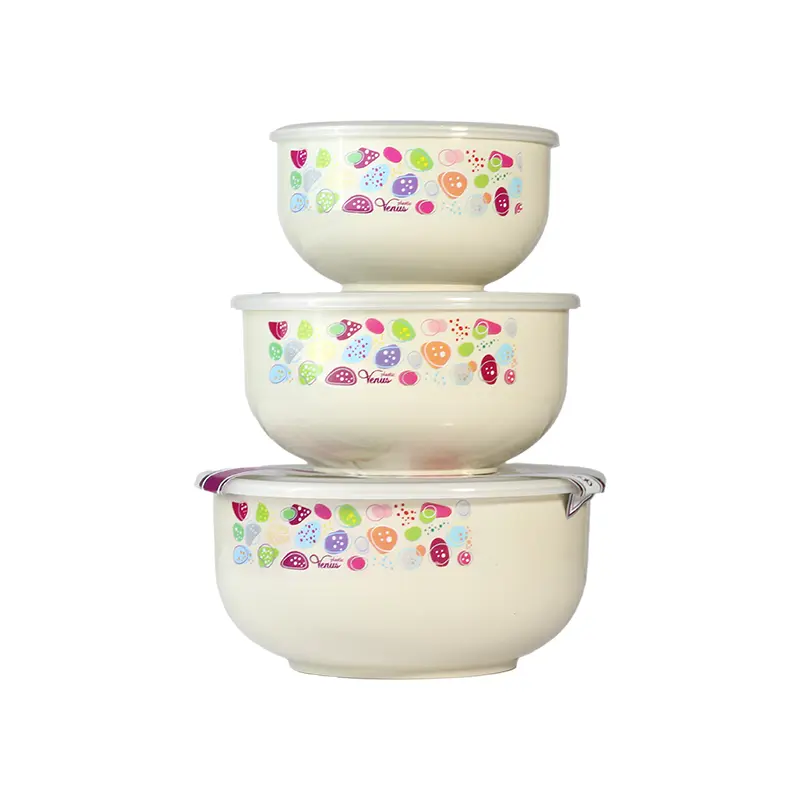 ظرف نگهدارنده ونوس پلاستیک مجموعه 3 عددی