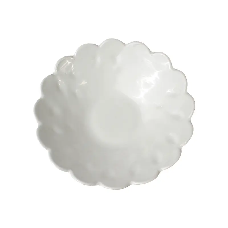 ظرف میوه خوری سرامیکی سفید