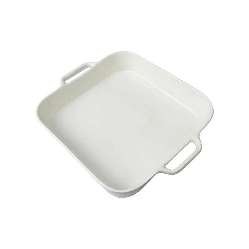 تابه چهارگوش سرامیکی سفید