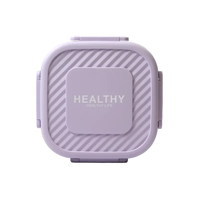 ظرف غذا همراه قاشق و چنگال برند HEALTHY