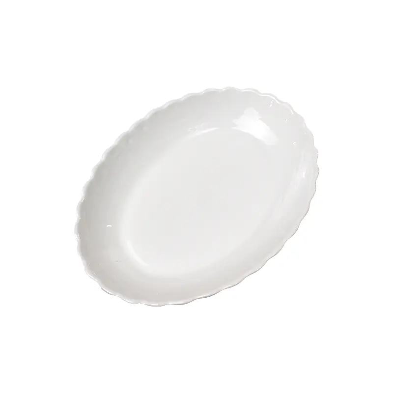 ظرف میوه خوری سرامیکی سفید مدل چین چین