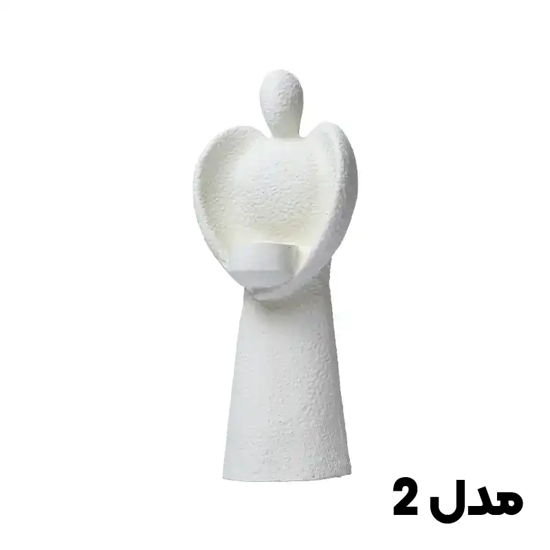 جا شمعی پلی استر مدل آدمک