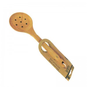 کفگیر چوبی سوراخ دار جی ۲۵