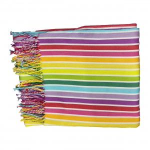 حوله حمام رنگین کمان سنتی باف یزد