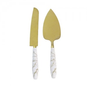 کارد و کفگیر طلایی کیک