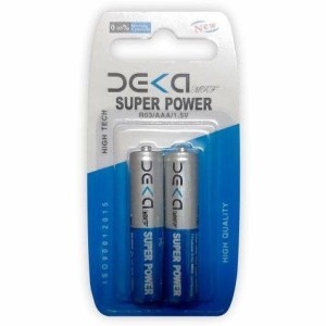 باتری نیم قلمی برند دکا Deka بسته ۲ عددی