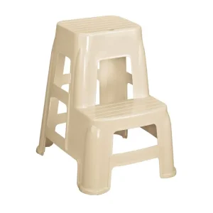 چهارپایه دوپله ناصر پلاستیک کد 1617