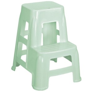 چهارپایه دوپله ناصر پلاستیک کد 1617