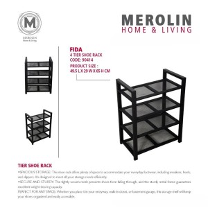 جاکفشی چهار طبقه مرولین مدل فیدا کد 90414