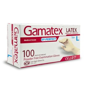 دستکش لاتکس بسته ۱۰۰ عددی