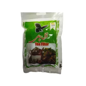 صافی یکبار مصرف چای و دمنوش قزل چای بسته 60 عددی