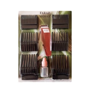 ست شانه ماشین اصلاح موزر 6 عددی به همراه روغن ماشین اصلاح