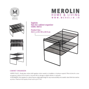 نظم دهنده کابینت