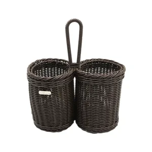 جا قاشقی حصیری استوانه ای دو قلو تاپکو