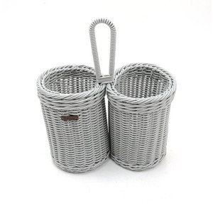 جا قاشقی حصیری استوانه ای دو قلو تاپکو