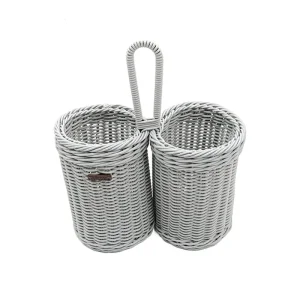 جا قاشقی حصیری استوانه ای دو قلو تاپکو