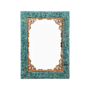 آینه مستطیل فیروزه کوبی