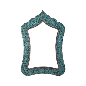 آینه کمر باریک فیروزه کوبی